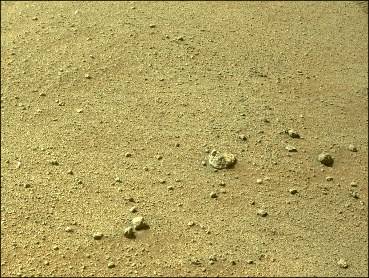 This image was taken by REAR_HAZCAM_LEFT onboard NASA's Mars rover Perseverance on Sol 173