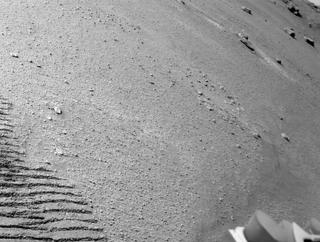 View image taken on Mars, Mars Perseverance Sol 173: Rear Right Hazard Avoidance Camera (Hazcam)