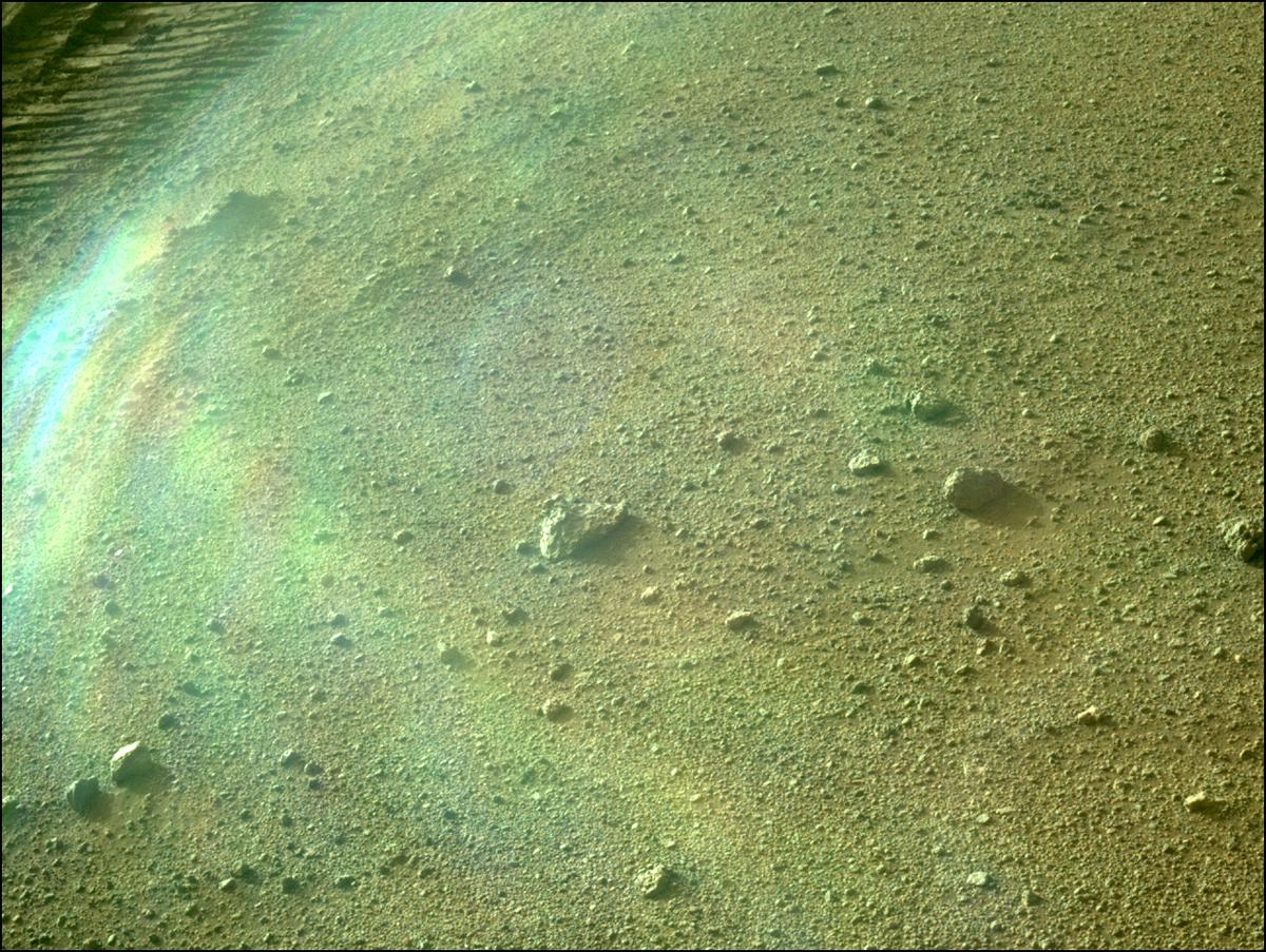 This image was taken by REAR_HAZCAM_RIGHT onboard NASA's Mars rover Perseverance on Sol 173