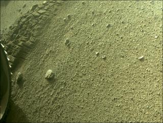 View image taken on Mars, Mars Perseverance Sol 173: Rear Right Hazard Avoidance Camera (Hazcam)