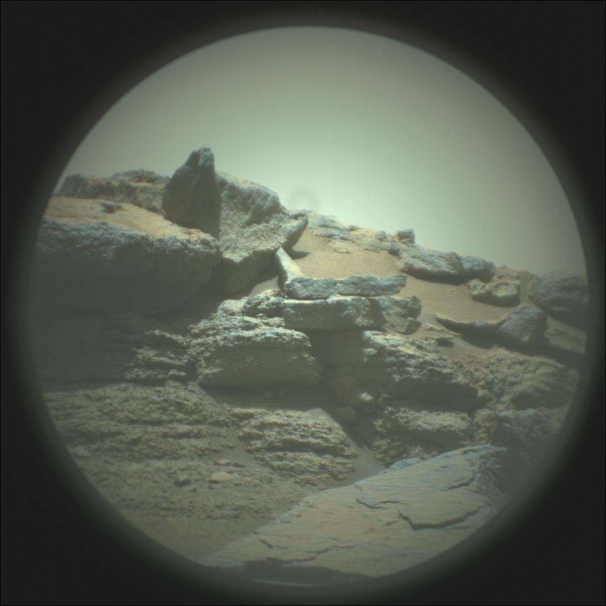 This image was taken by SUPERCAM_RMI onboard NASA's Mars rover Perseverance on Sol 173