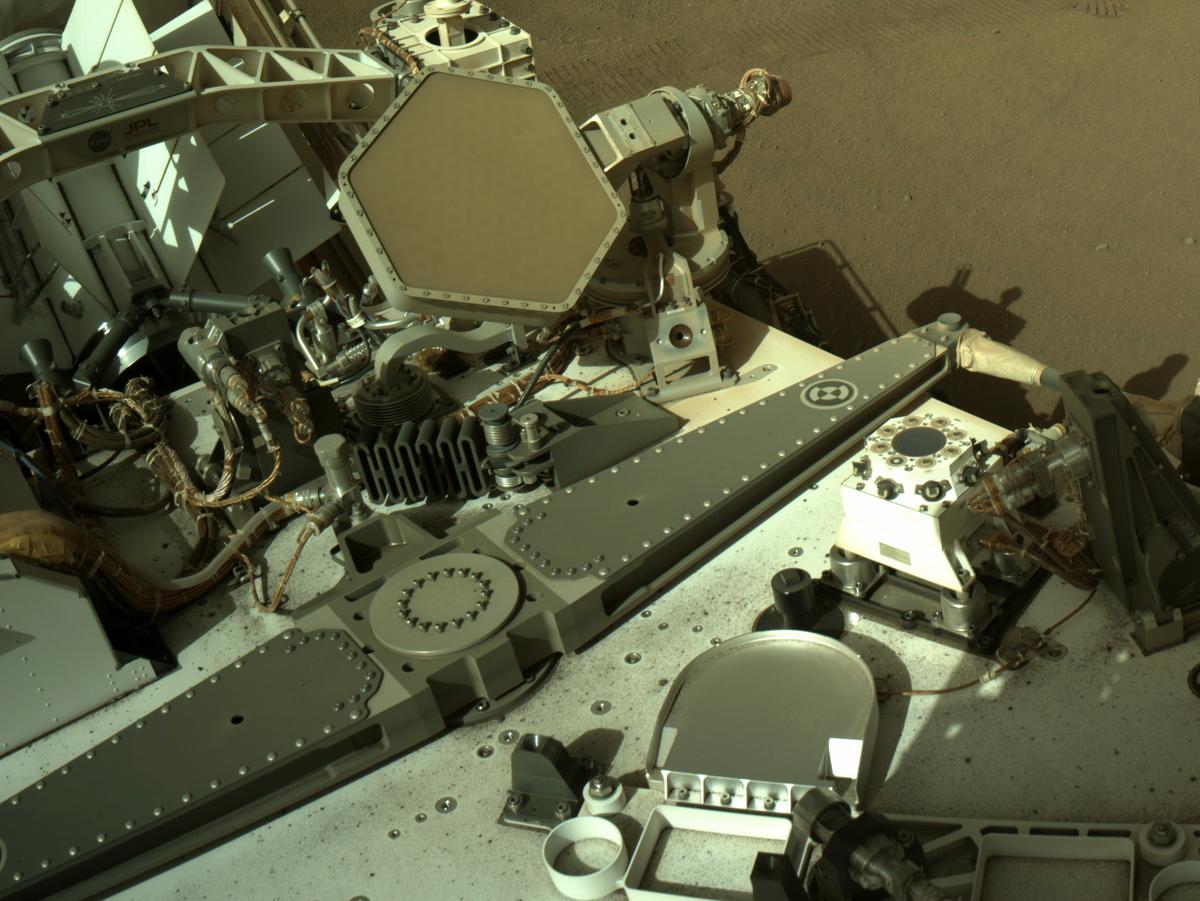 This image was taken by NAVCAM_RIGHT onboard NASA's Mars rover Perseverance on Sol 175