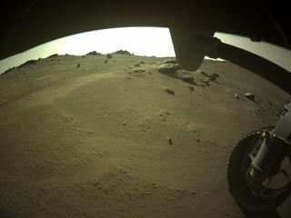 View image taken on Mars, Mars Perseverance Sol 177: Front Right Hazard Avoidance Camera (Hazcam)