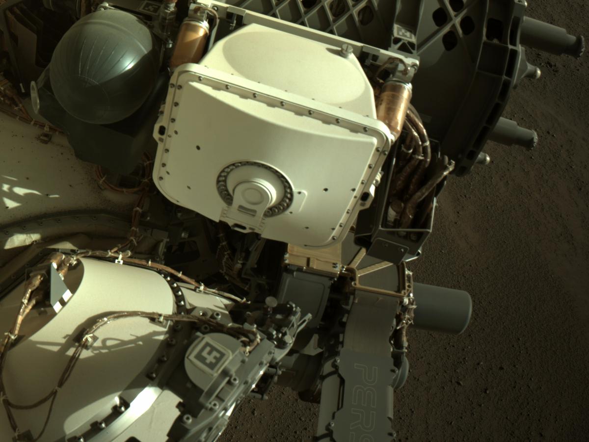 This image was taken by NAVCAM_RIGHT onboard NASA's Mars rover Perseverance on Sol 177