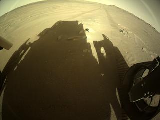 View image taken on Mars, Mars Perseverance Sol 177: Rear Right Hazard Avoidance Camera (Hazcam)