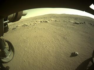 View image taken on Mars, Mars Perseverance Sol 178: Front Left Hazard Avoidance Camera (Hazcam)