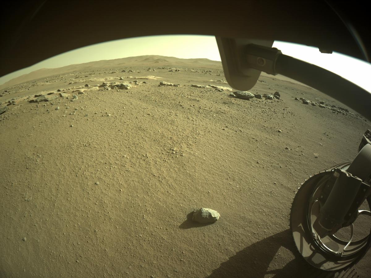 This image was taken by FRONT_HAZCAM_RIGHT_A onboard NASA's Mars rover Perseverance on Sol 178