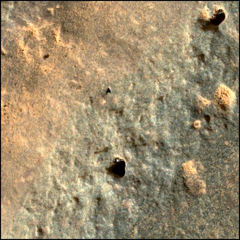 This image was taken by SHERLOC_WATSON onboard NASA's Mars rover Perseverance on Sol 182