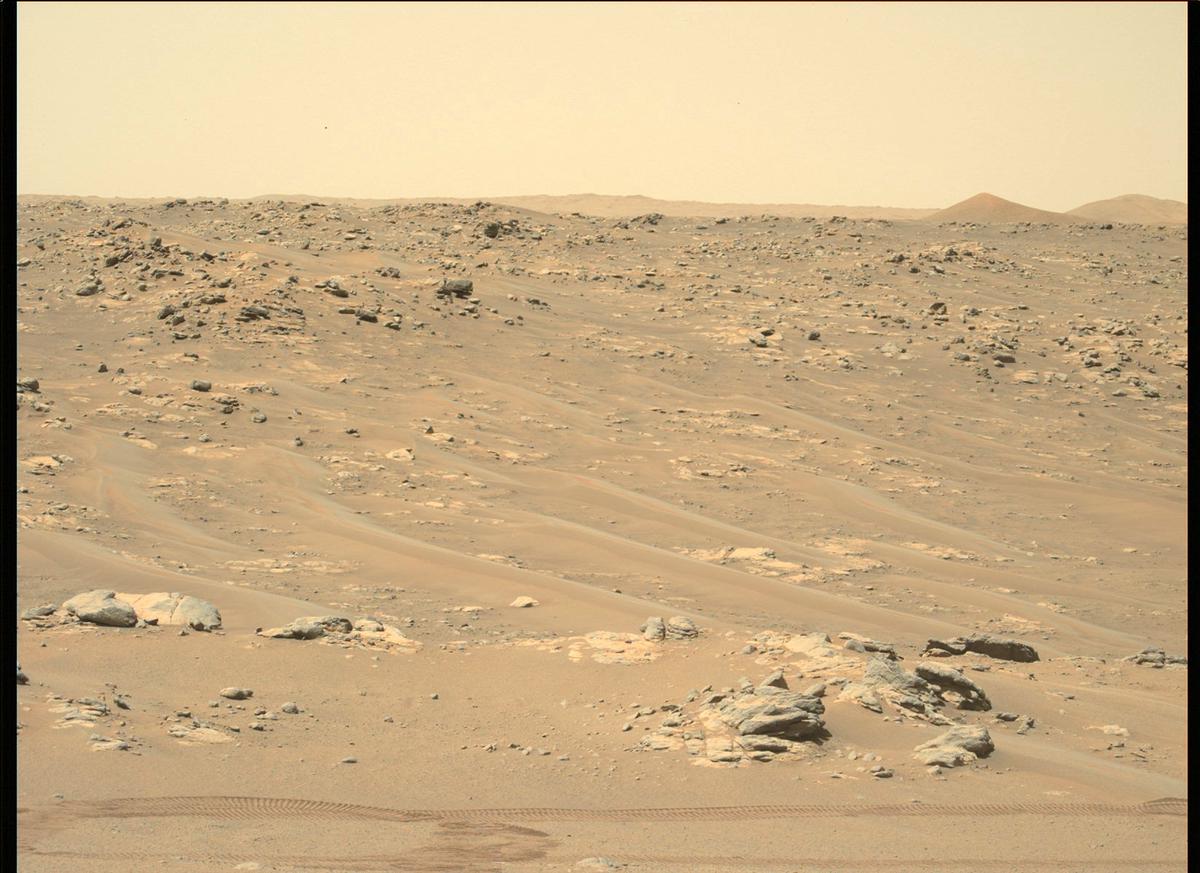 This image was taken by MCZ_LEFT onboard NASA's Mars rover Perseverance on Sol 182