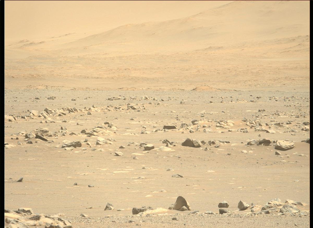 This image was taken by MCZ_LEFT onboard NASA's Mars rover Perseverance on Sol 184