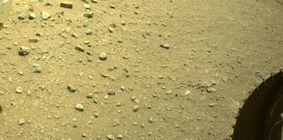 View image taken on Mars, Mars Perseverance Sol 185: Front Right Hazard Avoidance Camera (Hazcam)
