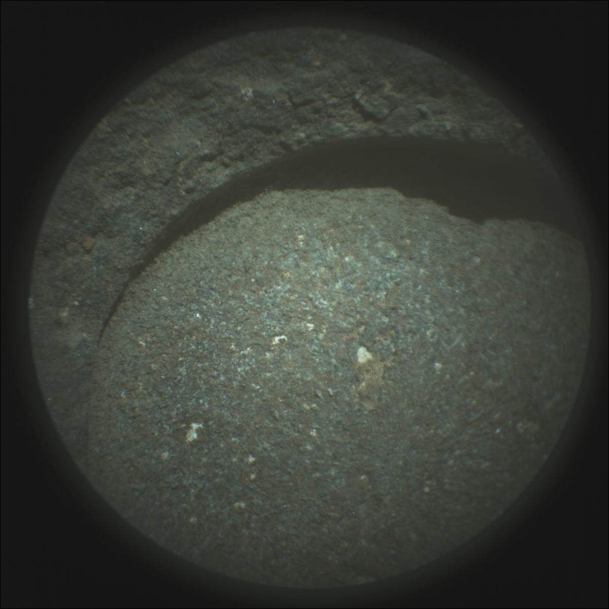 This image was taken by SUPERCAM_RMI onboard NASA's Mars rover Perseverance on Sol 188
