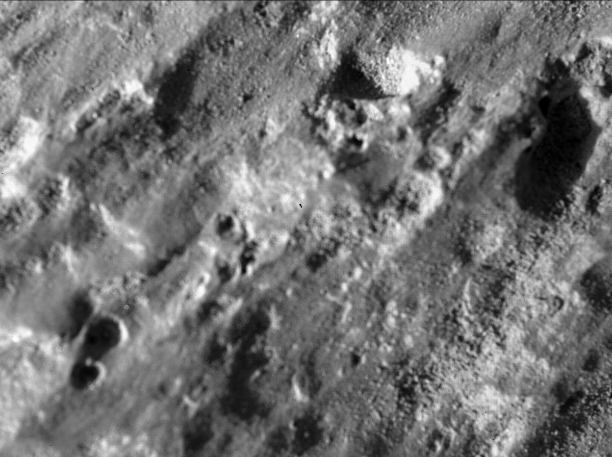 This image was taken by SHERLOC_WATSON onboard NASA's Mars rover Perseverance on Sol 188