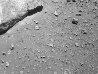 View image taken on Mars, Mars Perseverance Sol 190: Front Left Hazard Avoidance Camera (Hazcam)