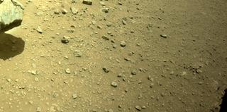 View image taken on Mars, Mars Perseverance Sol 190: Front Left Hazard Avoidance Camera (Hazcam)