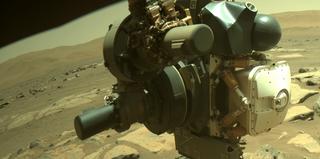 View image taken on Mars, Mars Perseverance Sol 190: Front Right Hazard Avoidance Camera (Hazcam)