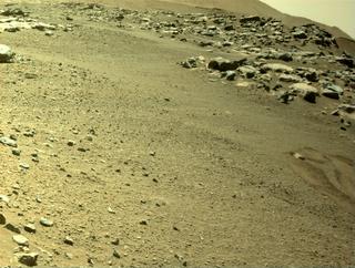 View image taken on Mars, Mars Perseverance Sol 192: Front Left Hazard Avoidance Camera (Hazcam)