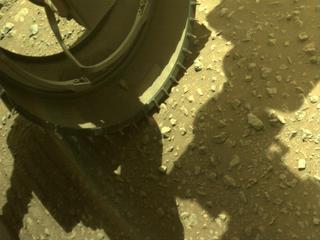 View image taken on Mars, Mars Perseverance Sol 192: Front Left Hazard Avoidance Camera (Hazcam)