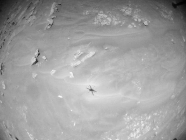 This image was taken by HELI_NAV onboard NASA's Mars rover Perseverance on Sol 193