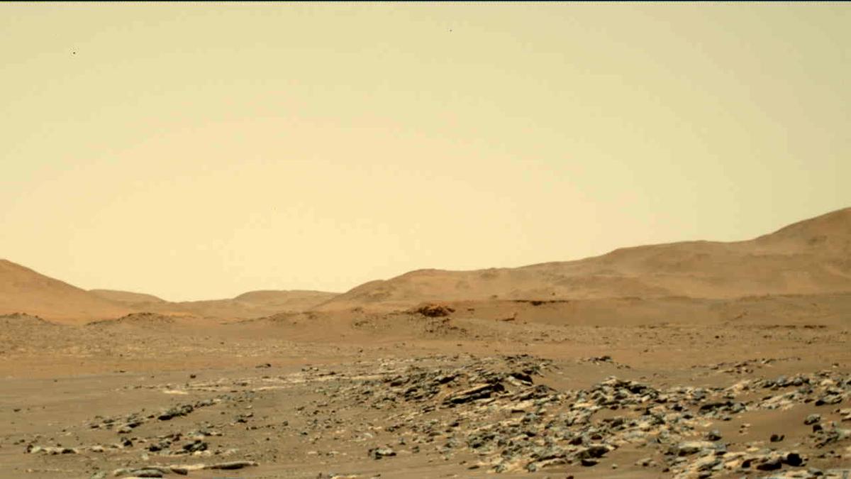 This image was taken by MCZ_LEFT onboard NASA's Mars rover Perseverance on Sol 193