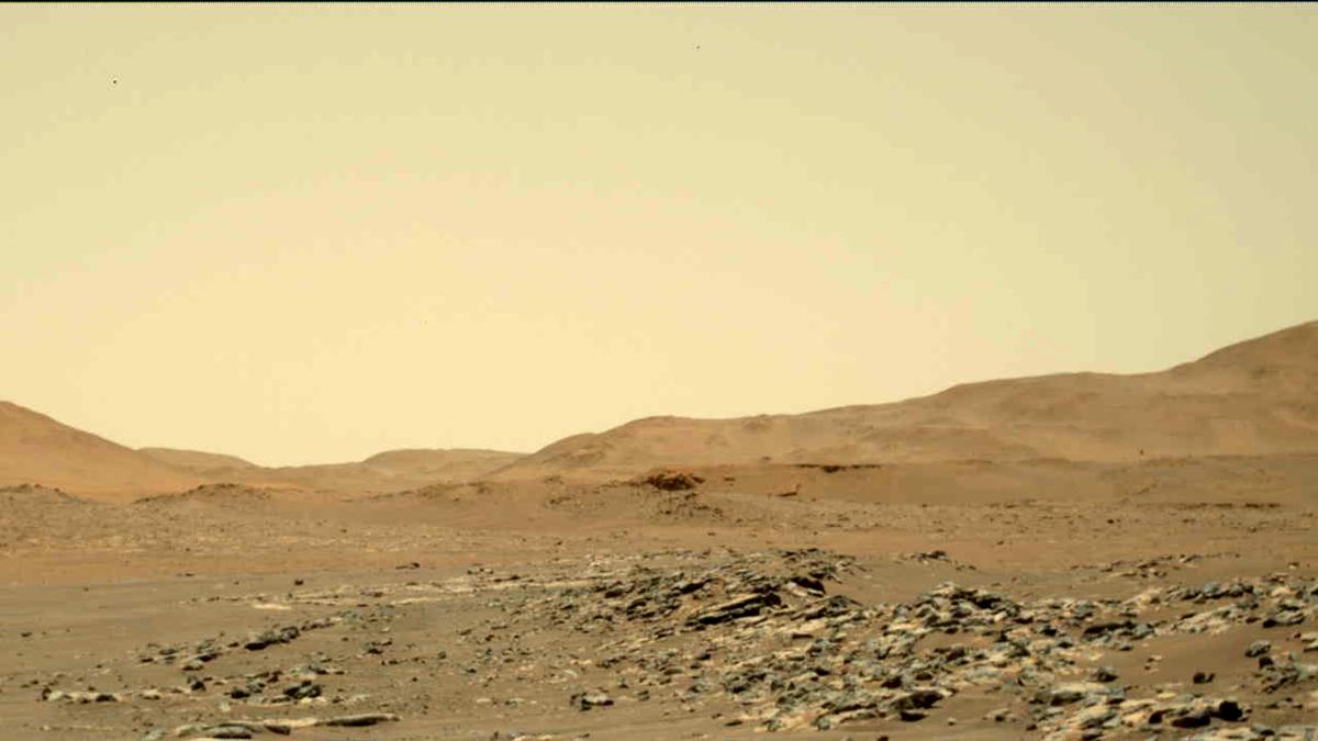 This image was taken by MCZ_LEFT onboard NASA's Mars rover Perseverance on Sol 193
