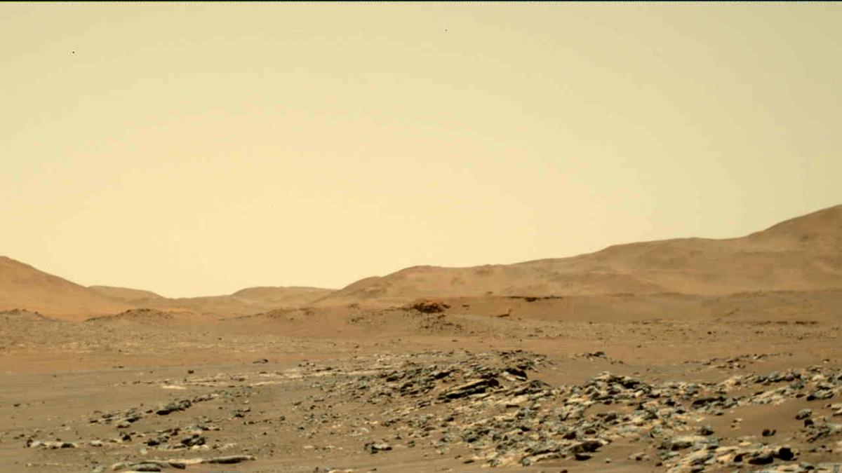 This image was taken by MCZ_LEFT onboard NASA's Mars rover Perseverance on Sol 193
