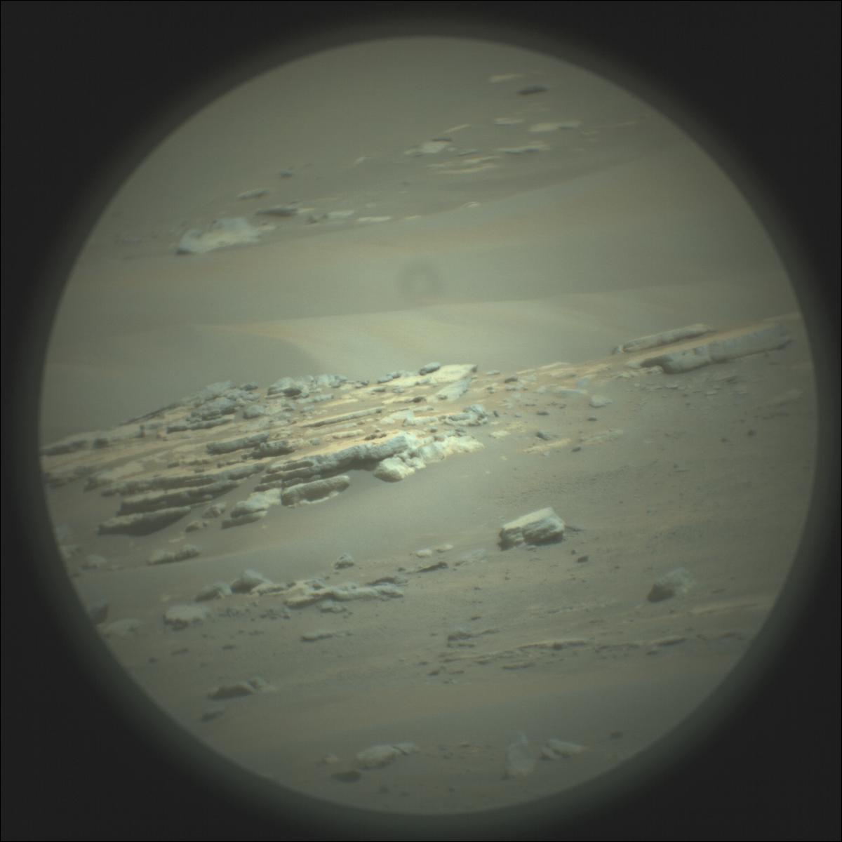 This image was taken by SUPERCAM_RMI onboard NASA's Mars rover Perseverance on Sol 194