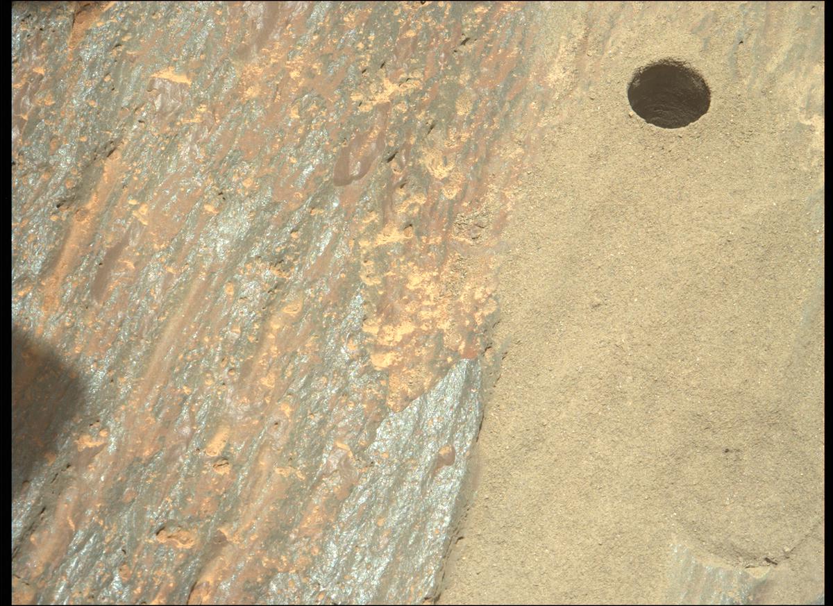 This image was taken by MCZ_LEFT onboard NASA's Mars rover Perseverance on Sol 195