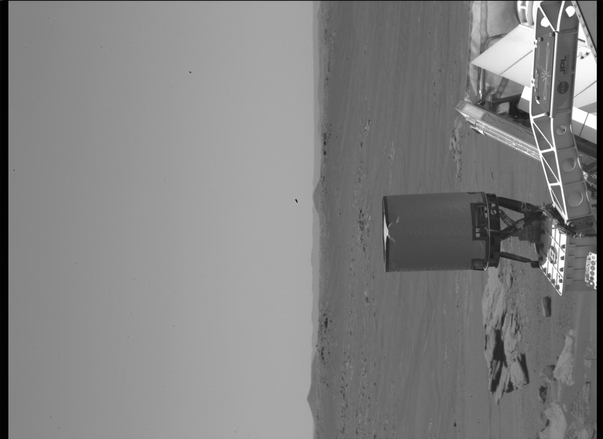 This image was taken by SHERLOC_WATSON onboard NASA's Mars rover Perseverance on Sol 198