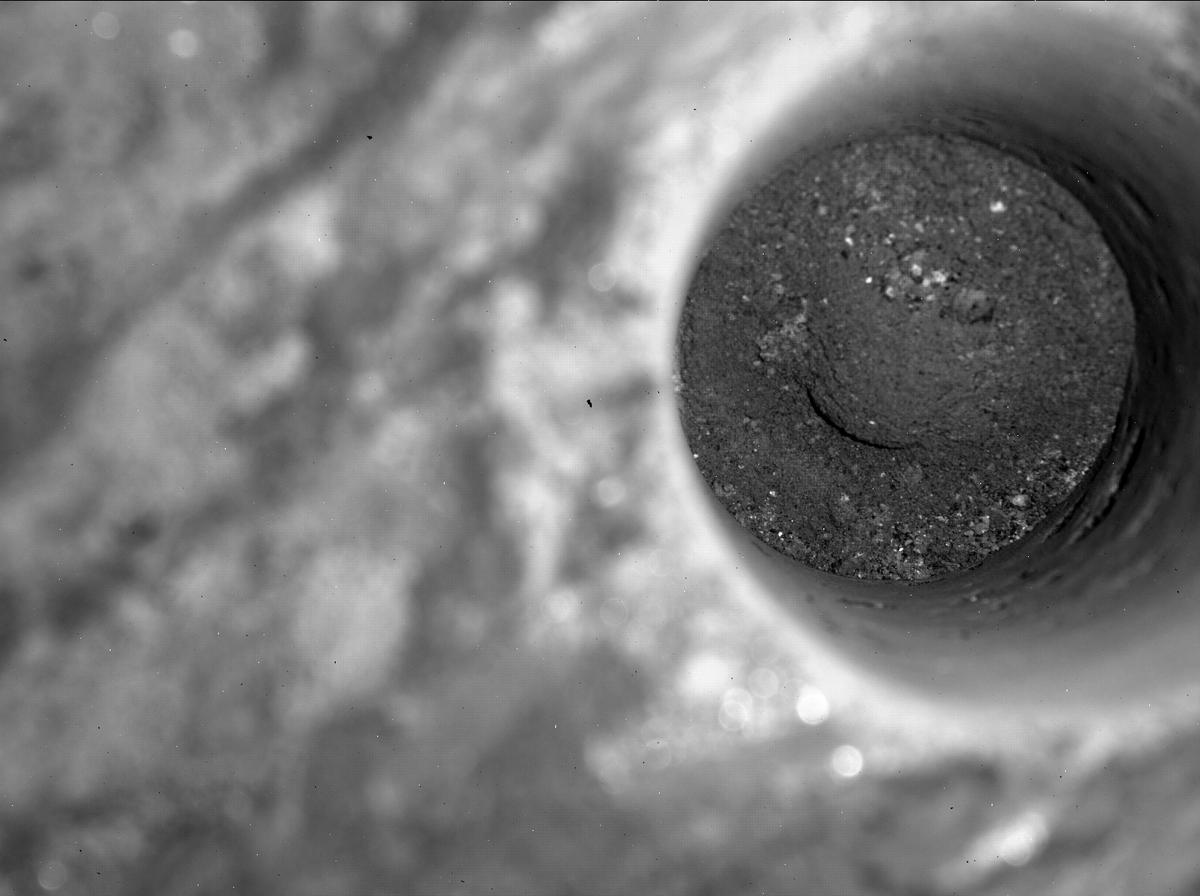 This image was taken by SHERLOC_WATSON onboard NASA's Mars rover Perseverance on Sol 198