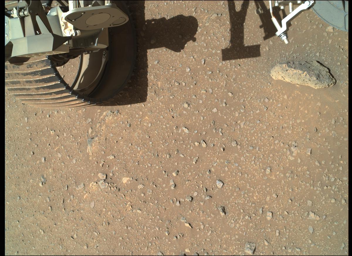 This image was taken by SHERLOC_WATSON onboard NASA's Mars rover Perseverance on Sol 198