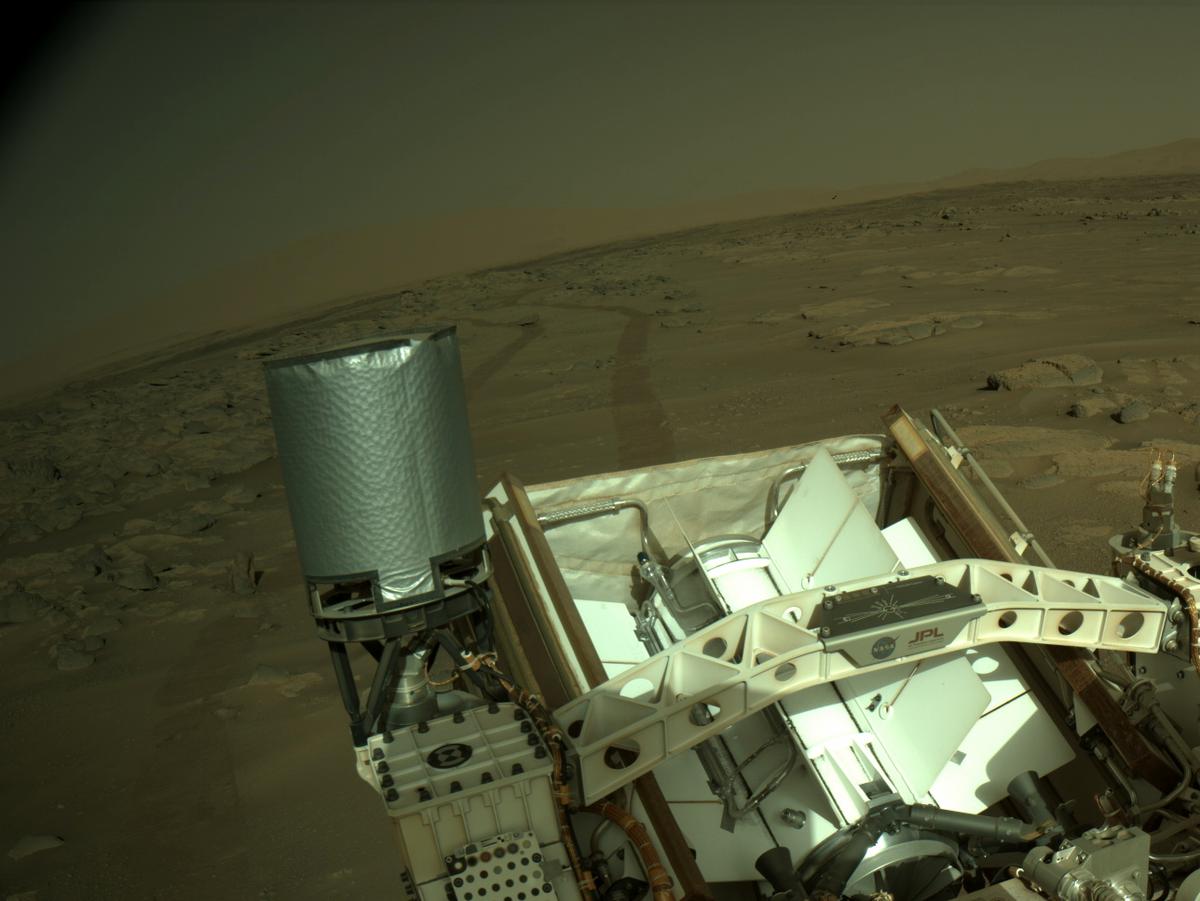 This image was taken by NAVCAM_LEFT onboard NASA's Mars rover Perseverance on Sol 199