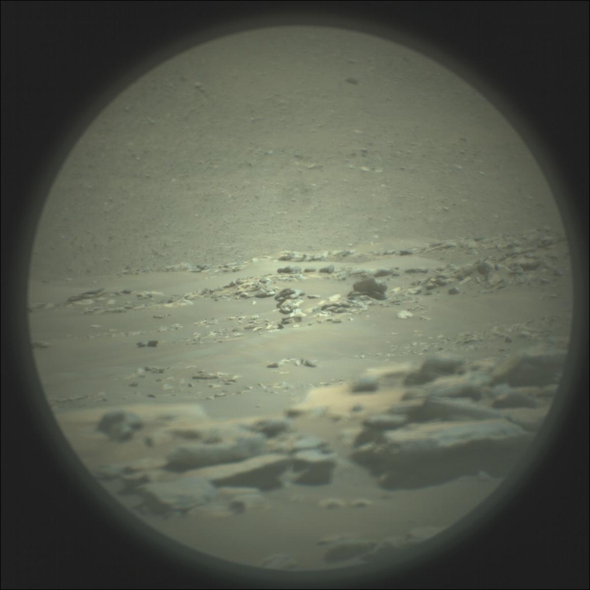 This image was taken by SUPERCAM_RMI onboard NASA's Mars rover Perseverance on Sol 199
