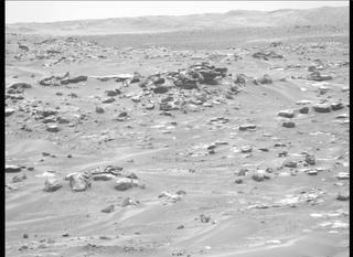 View image taken on Mars, Mars Perseverance Sol 199: Left Mastcam-Z Camera