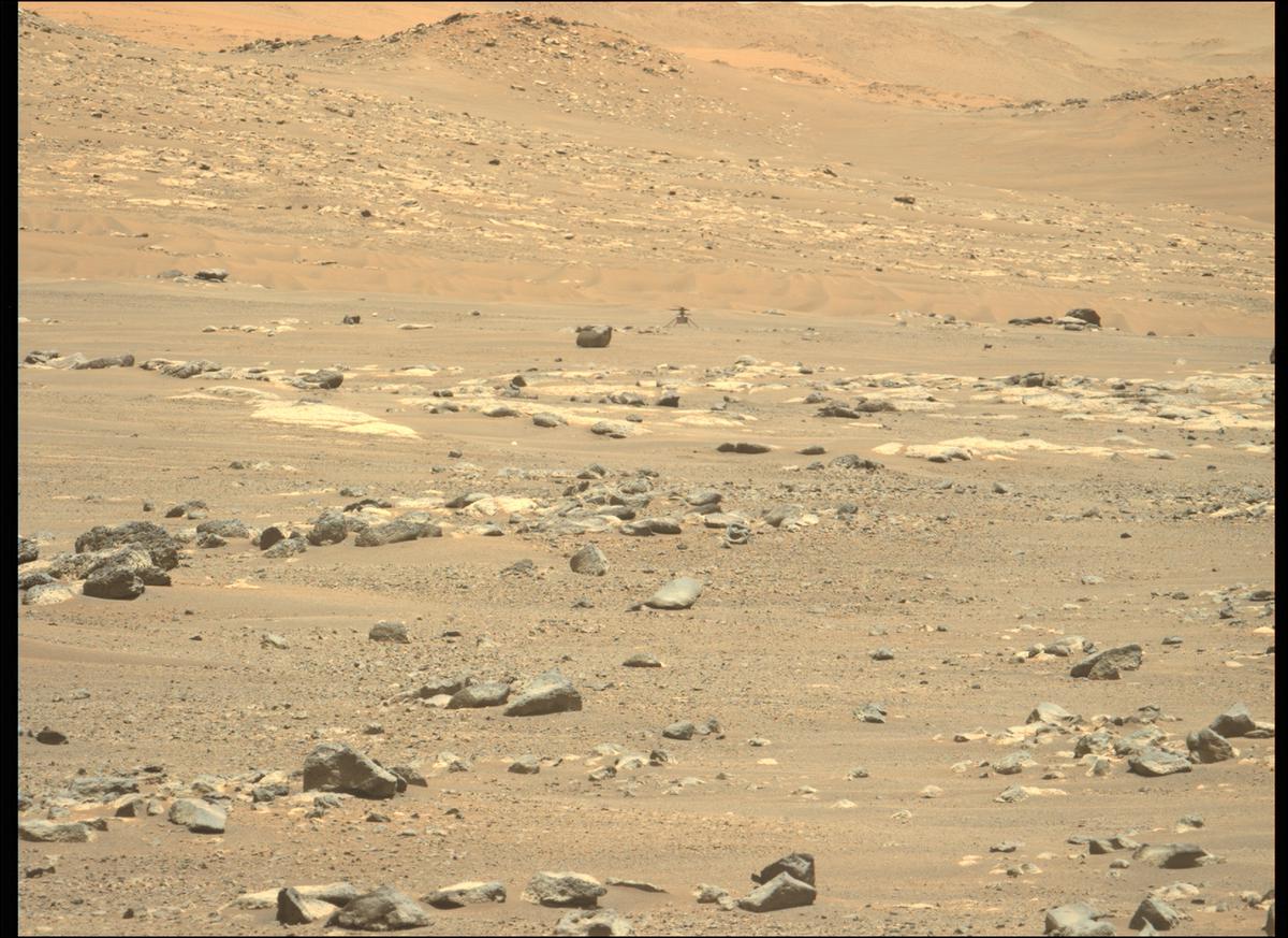 This image was taken by MCZ_LEFT onboard NASA's Mars rover Perseverance on Sol 200