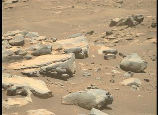View image taken on Mars, Mars Perseverance Sol 200: Right Mastcam-Z Camera