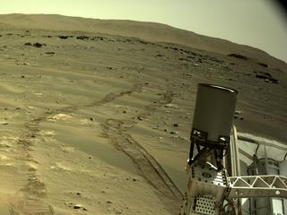 View image taken on Mars, Mars Perseverance Sol 203: Left Navigation Camera (Navcam)