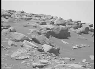 View image taken on Mars, Mars Perseverance Sol 203: Left Mastcam-Z Camera
