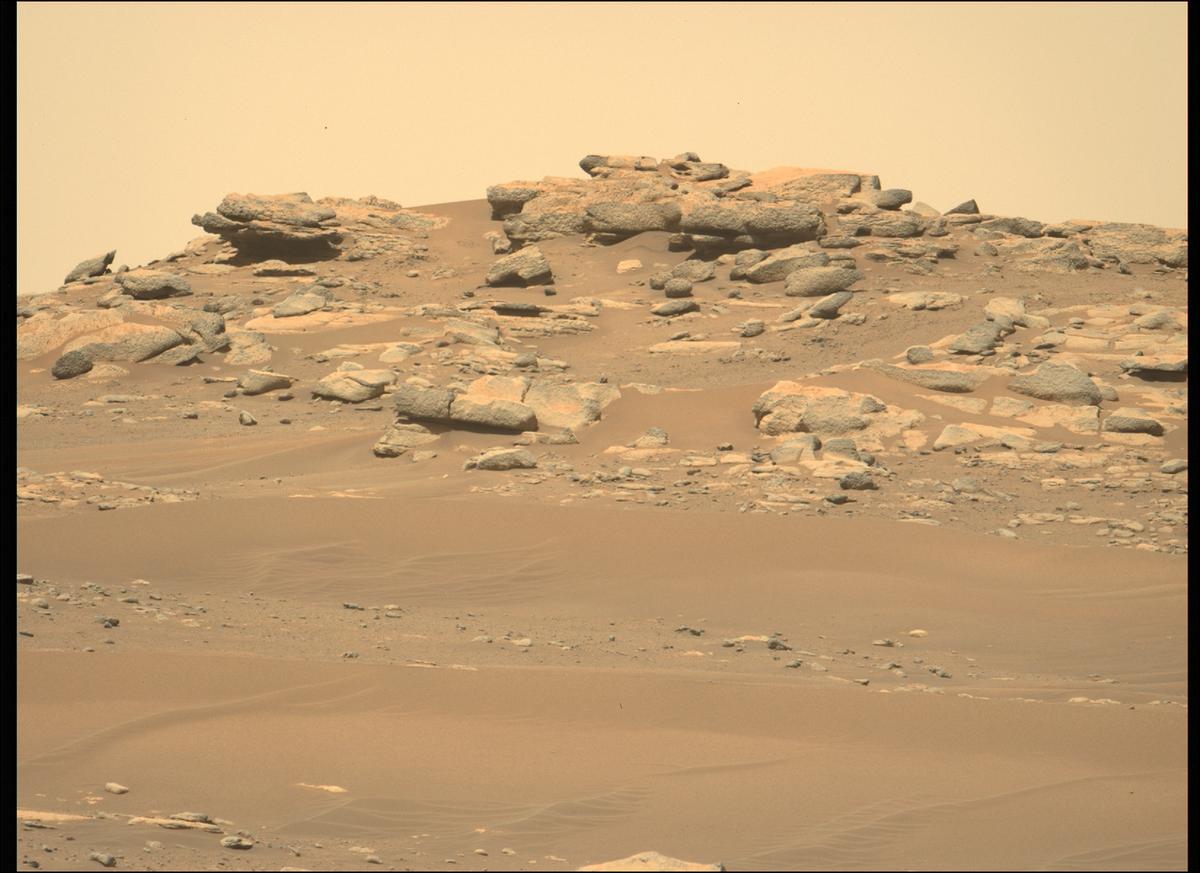 This image was taken by MCZ_LEFT onboard NASA's Mars rover Perseverance on Sol 203