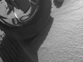 View image taken on Mars, Mars Perseverance Sol 204: Front Left Hazard Avoidance Camera (Hazcam)