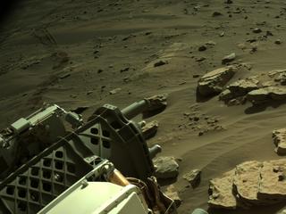 View image taken on Mars, Mars Perseverance Sol 204: Left Navigation Camera (Navcam)