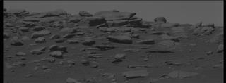 View image taken on Mars, Mars Perseverance Sol 204: Left Mastcam-Z Camera