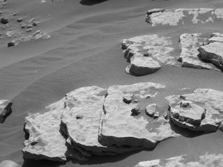 View image taken on Mars, Mars Perseverance Sol 205: Left Navigation Camera (Navcam)
