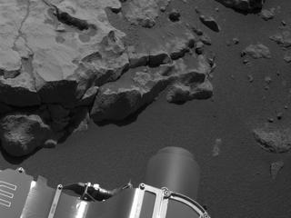 View image taken on Mars, Mars Perseverance Sol 205: Left Navigation Camera (Navcam)