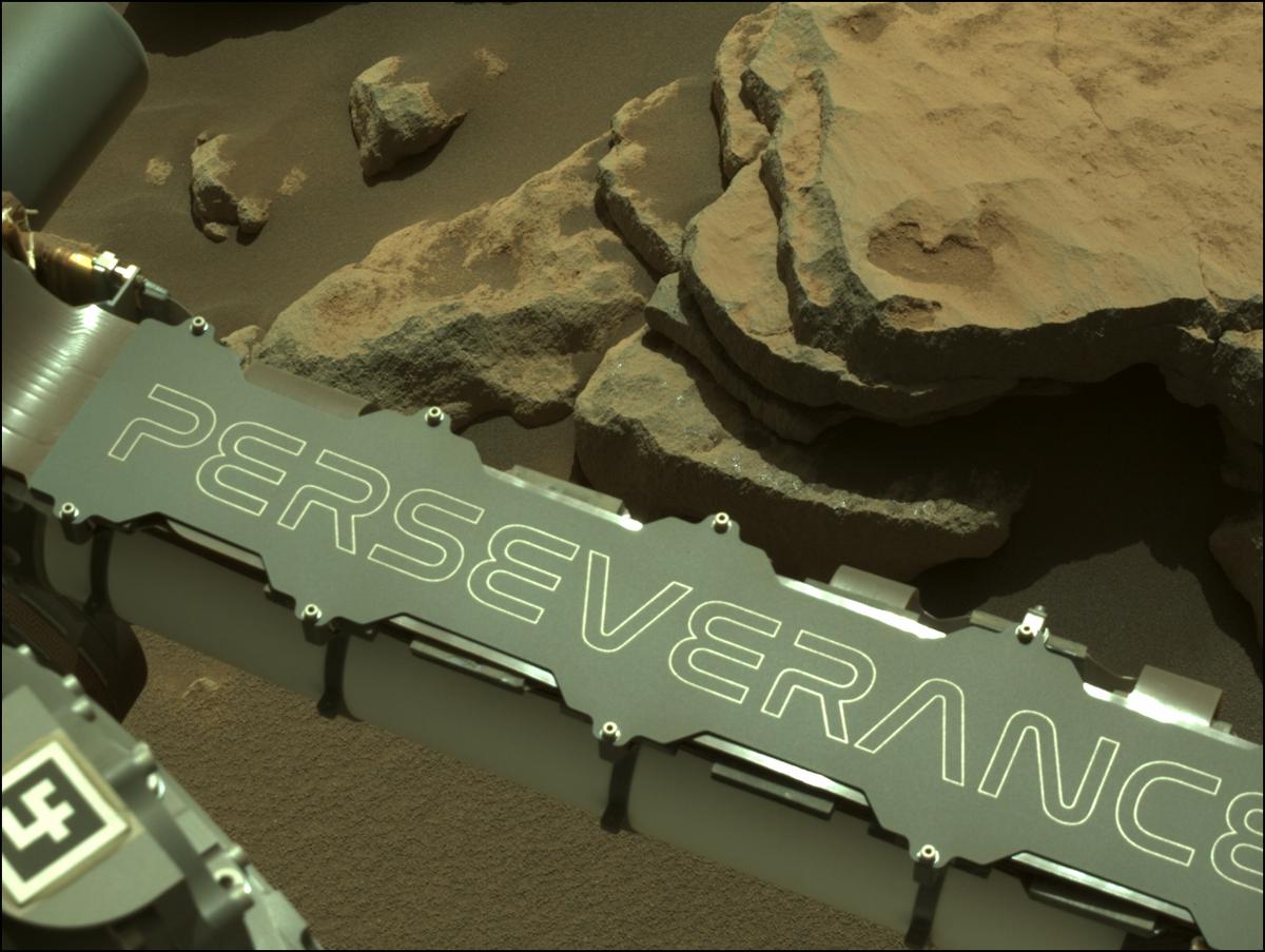 This image was taken by NAVCAM_LEFT onboard NASA's Mars rover Perseverance on Sol 205