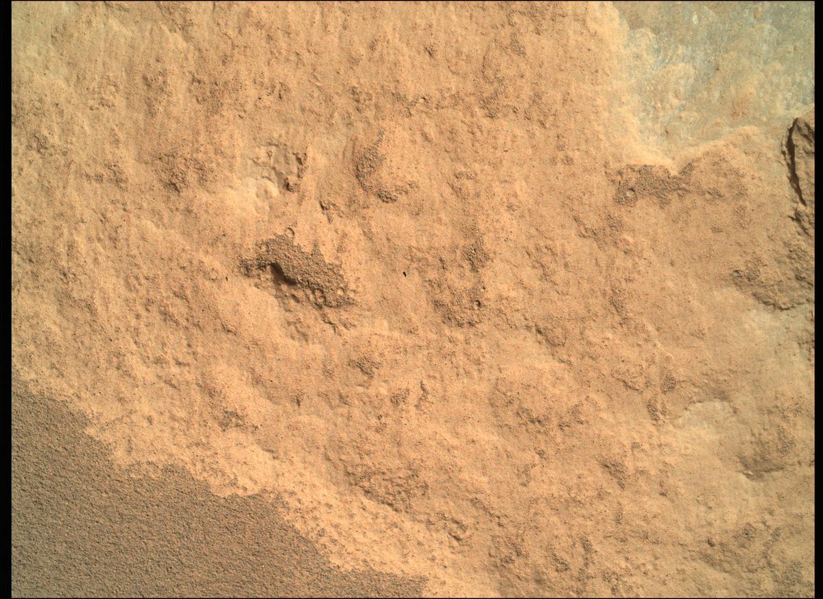 This image was taken by SHERLOC_WATSON onboard NASA's Mars rover Perseverance on Sol 205