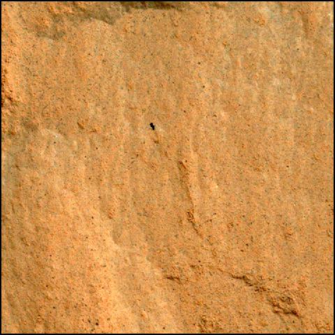 This image was taken by SHERLOC_WATSON onboard NASA's Mars rover Perseverance on Sol 205