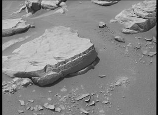 View image taken on Mars, Mars Perseverance Sol 205: Left Mastcam-Z Camera