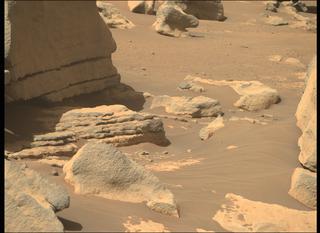 View image taken on Mars, Mars Perseverance Sol 205: Right Mastcam-Z Camera