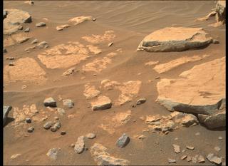 View image taken on Mars, Mars Perseverance Sol 205: Right Mastcam-Z Camera